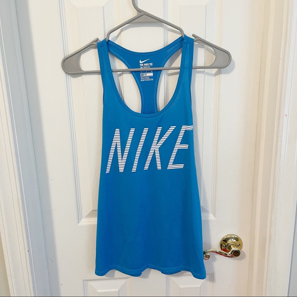 Nike Dri-Fit Tank Top Athletic Cut Racerback